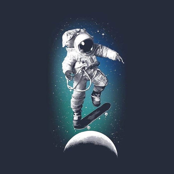 你的月亮,未来的宇航员