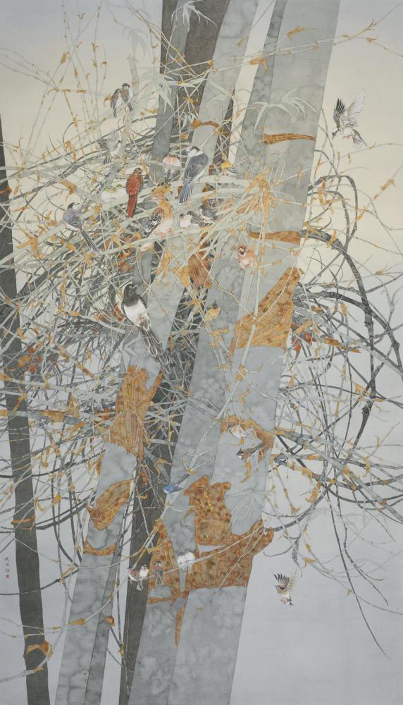 第十一届工笔画大展高清作品欣赏_腾讯新闻