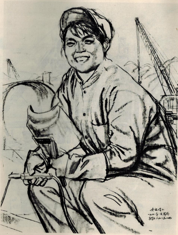 70年代的人物速写 看看那时候的工人形象_腾讯新闻