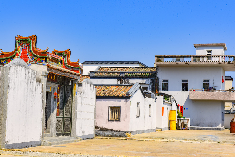 广东汕尾有个宋代古村清一色闽南建筑更是风水宝地英雄辈出