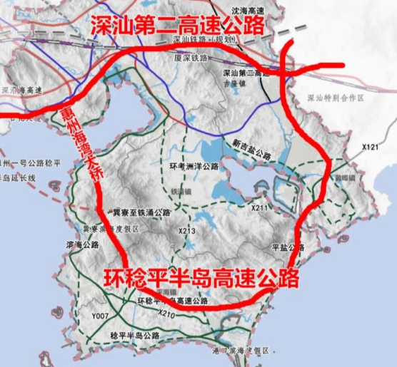 山海高速规划图图片