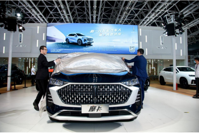 预售1798万起wey摩卡惊艳亮相西安车展