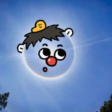 绝美快抬头看全国多地出现日晕