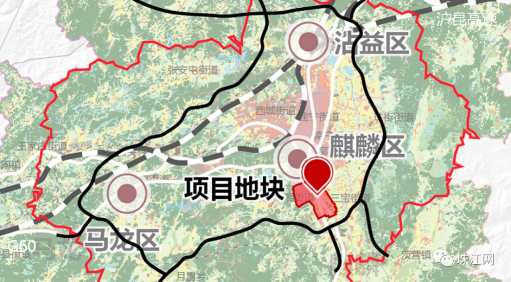 南部副中心,滇东csd……曲靖市南片区控制性详细规划曝光!_腾讯新闻