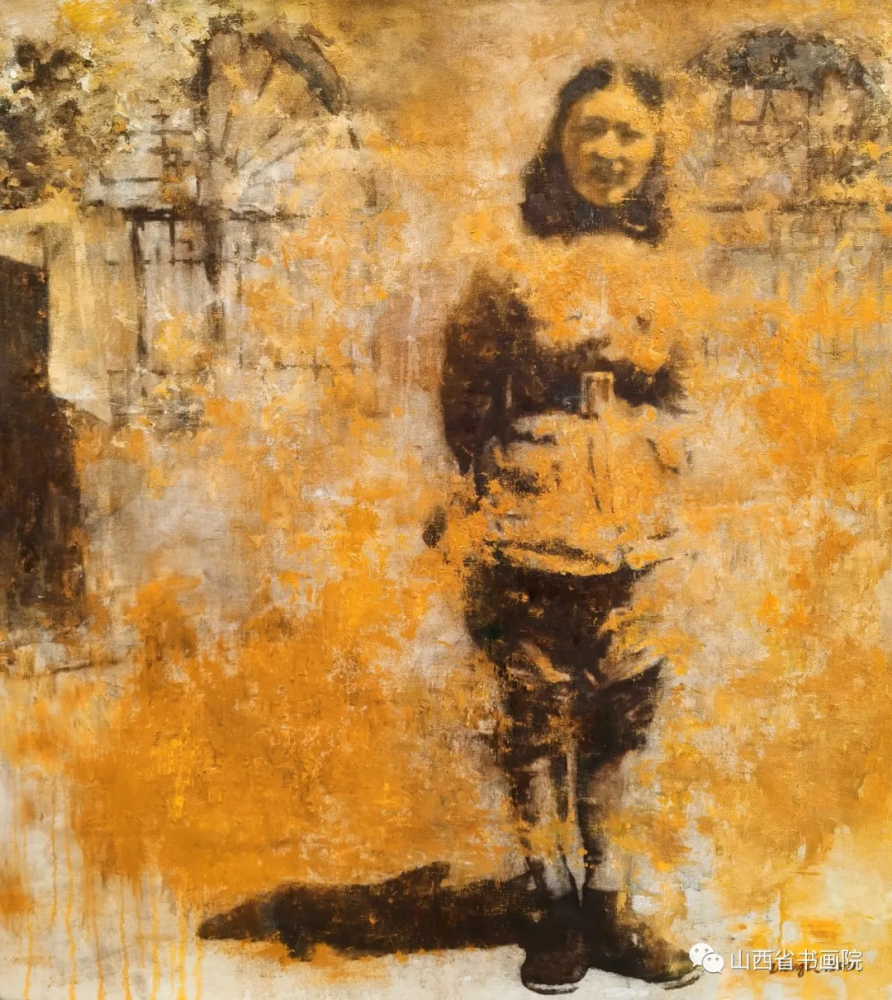 30×45cm作者:陈新宇题目:同一首歌尺寸:200×240cm作者:邓媛媛题目