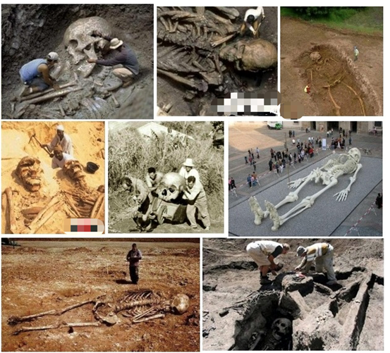 较真丨山海经记载的巨人在考古挖掘中被发现了让我们来揭穿巨人骨骸之