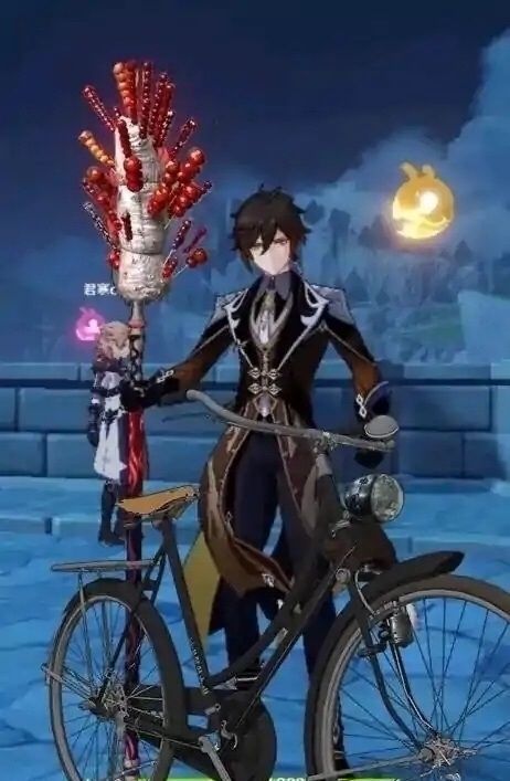 原神趣闻甘雨学会了螺旋丸岩王爷的退休生活