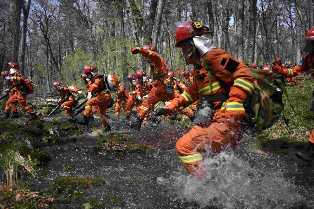 吉林省开展春季重点区域森林草原防灭火应急拉动实战演练_腾讯新闻