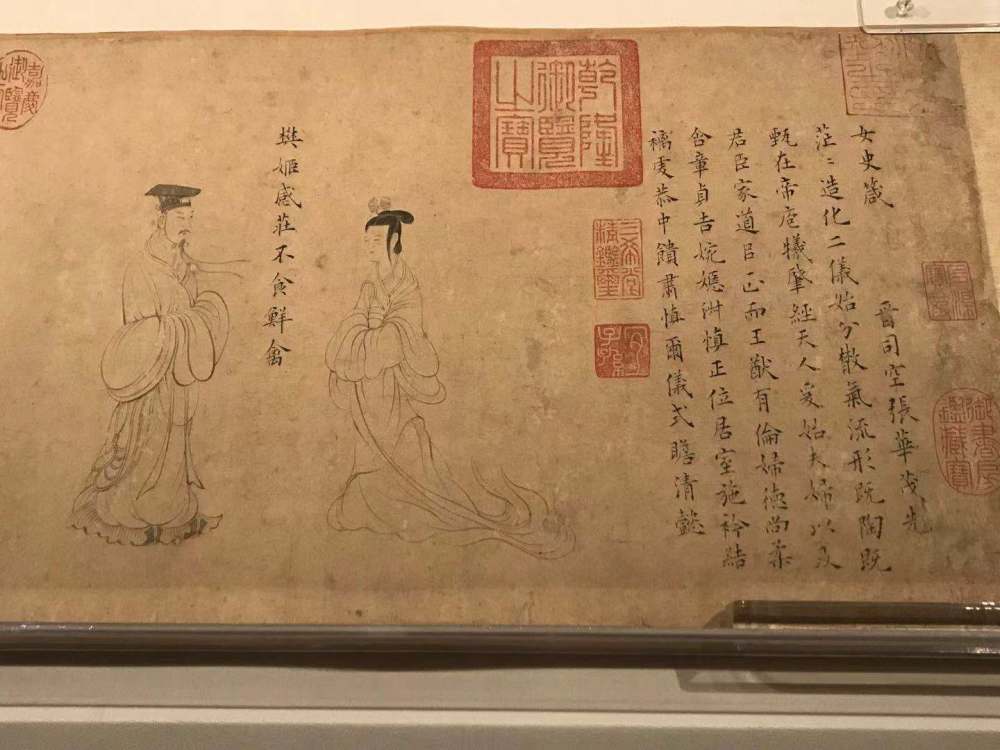 顾恺之女史箴图列女图亮相故宫院藏历代人物画特展