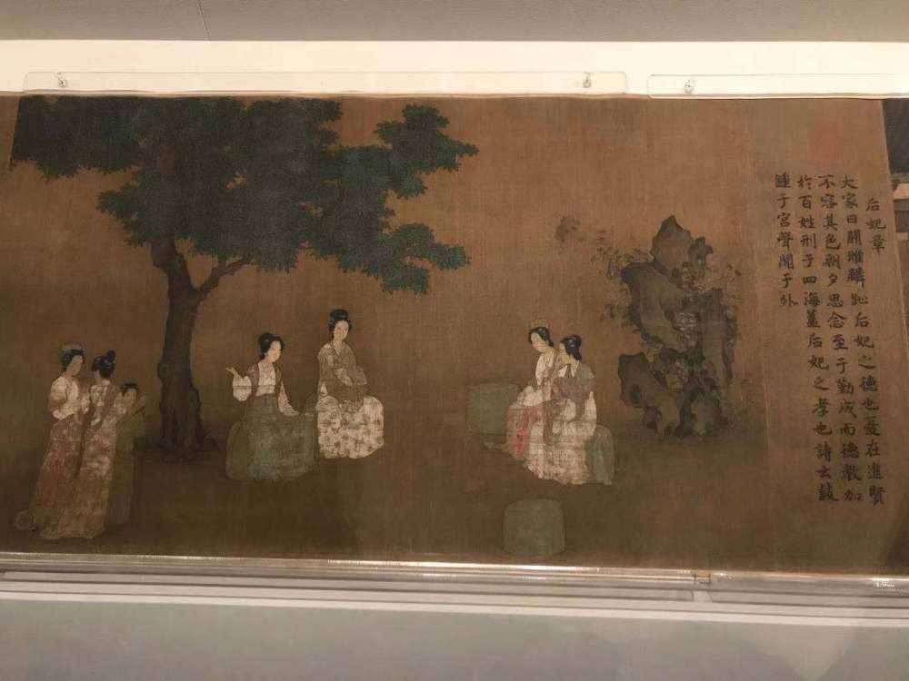 顾恺之女史箴图列女图亮相故宫院藏历代人物画特展