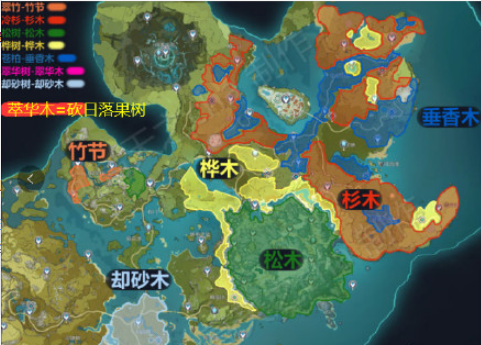 原神15版本更新家园系统尘歌壶玩家摆出字母表木材收集全攻略