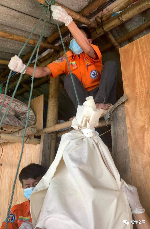 缅甸大其力市一名男子上吊身亡在垒固发现一具不明男尸