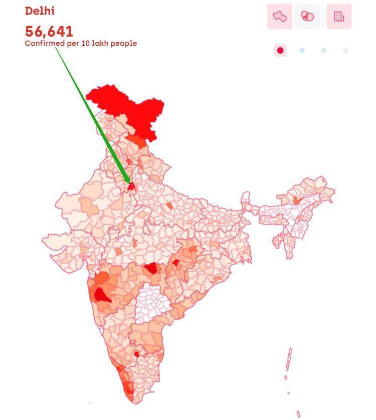 印度这一波疫情主要爆发于大城市,德里就是重灾区之一,古尔冈是新德里