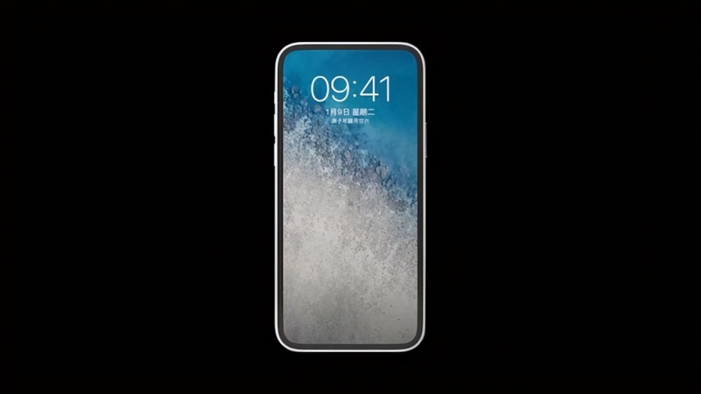iphone13概念机无刘海全面屏设计补齐iphone12两大短板