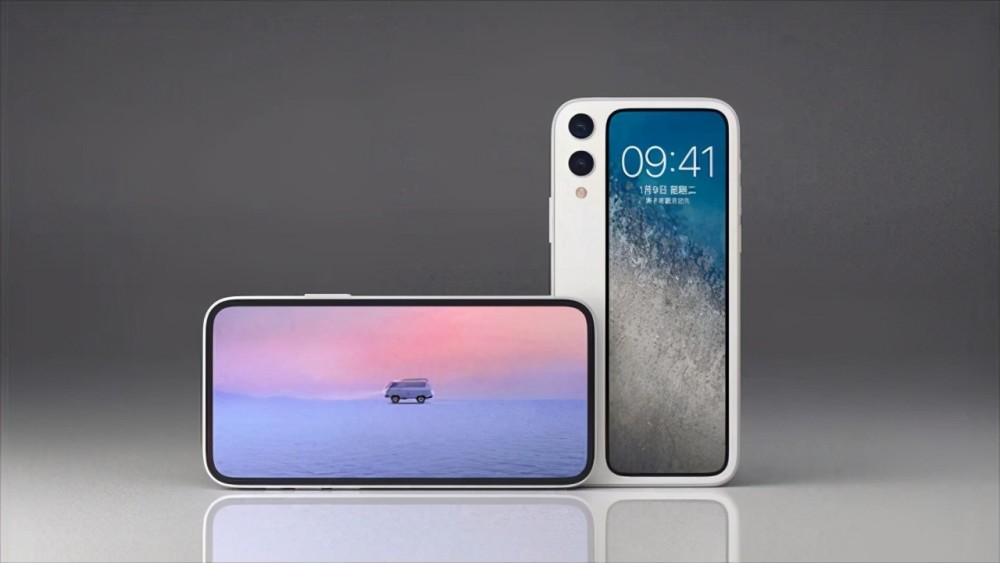 iphone13概念机:无刘海全面屏设计,补齐iphone12两大短板_腾讯新闻