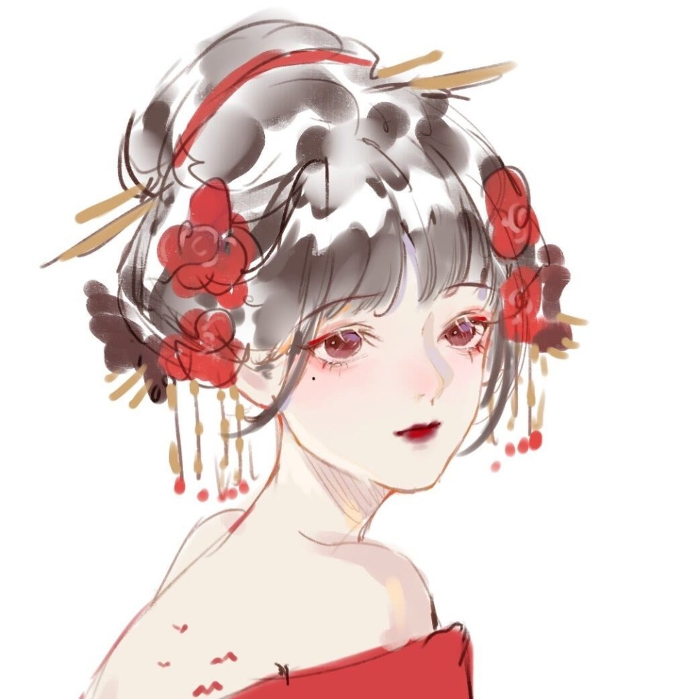 古风女头一见钟情便是一生