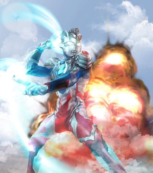 网友自绘的《奥特曼》系列插画,画风"写实",堪比剧场版cg!