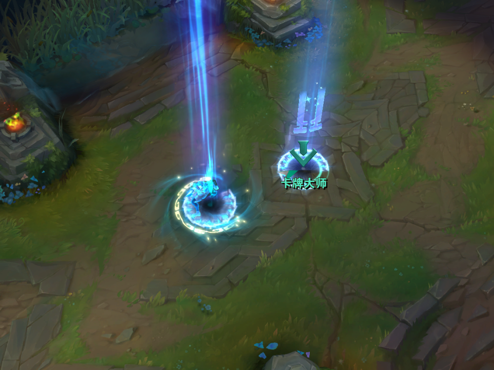 卡牌大师大招特效对比,dwg冠军皮肤细节满满,未来战士科技感十足