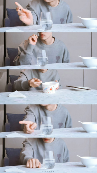 干饭人已上线肖战吃武汉美食素颜出镜颜值超能打