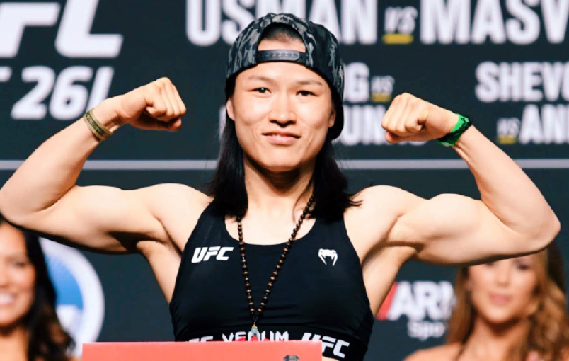 张伟丽削发明志!告别长发专注训练,赛后第一练立志复仇_腾讯新闻