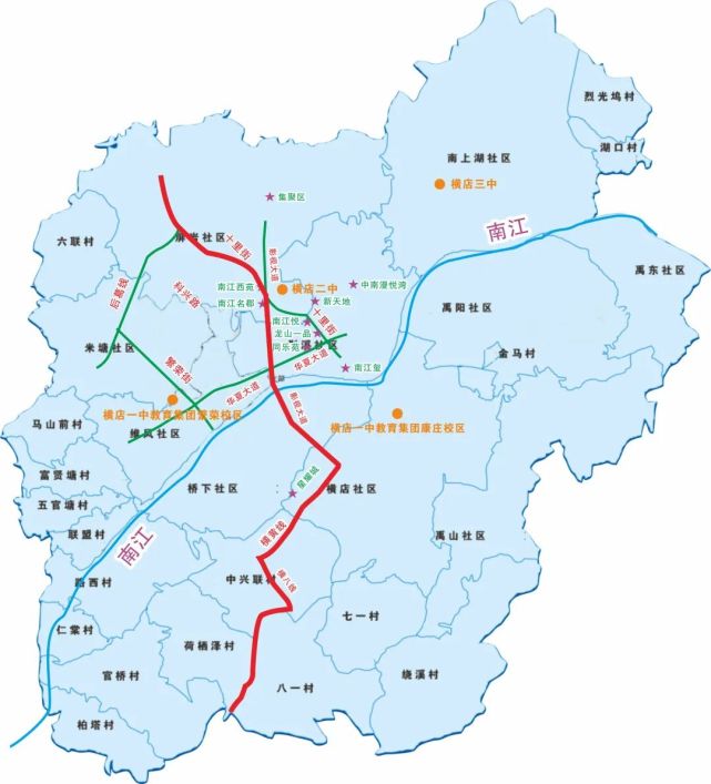 权威发布!横店区域初中学校学区调整方案公示