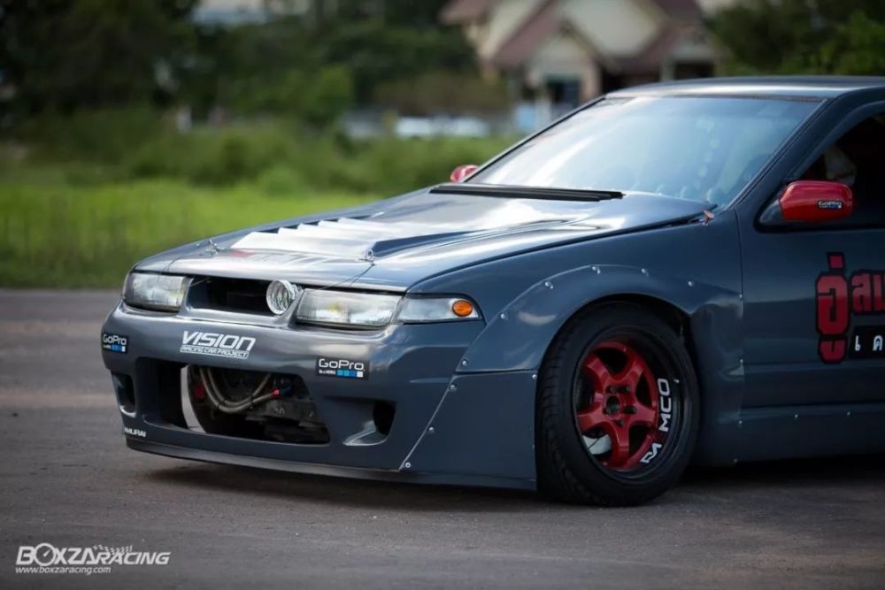 宽体改装日产a31,化身漂移利器_腾讯新闻