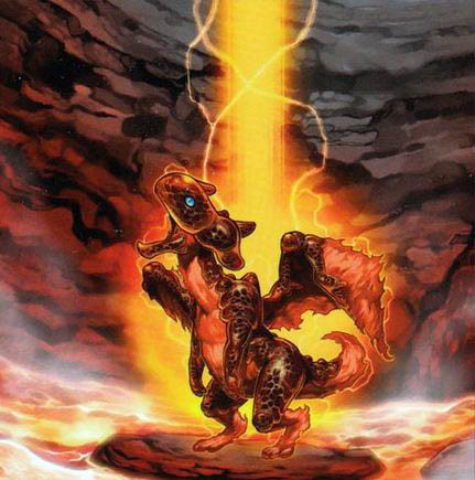 盘踞在火山的征龙以绝对的高温来燃烧大地