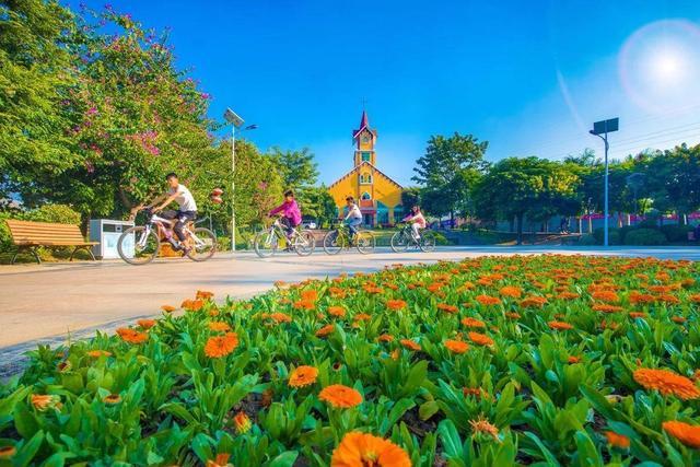 除了秀美的景色外,還有像普達芒果樂園,玉佛寺這樣的人文景點,所以在