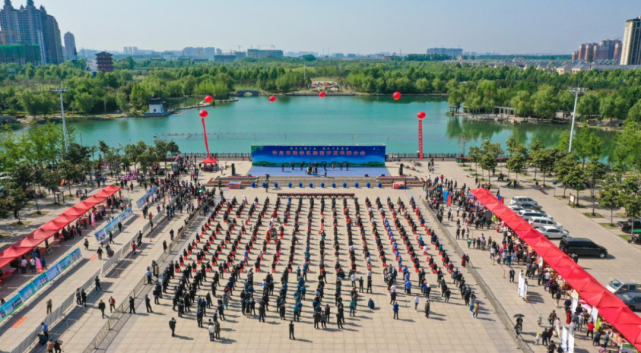 许昌市建安区旅游开发年推介会在北海广场举行