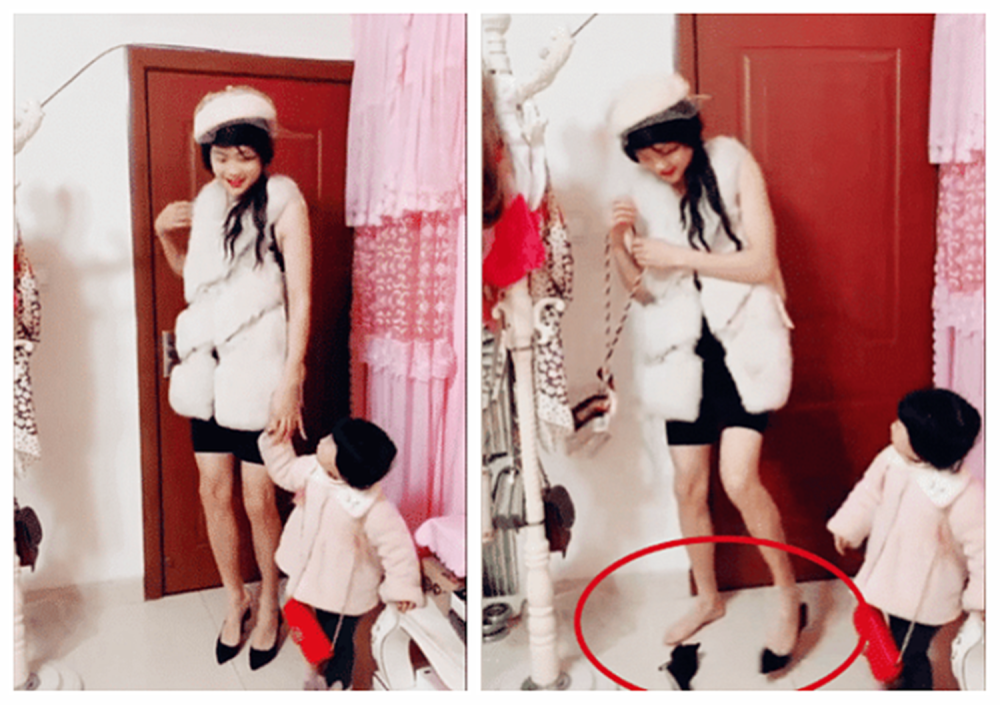 幼儿园亲子活动要求妈妈参加,因妻子不在家,调皮宝爸男扮女装