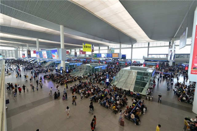 铁路成都车站今日发送46万人次|成都站|成都|成都东站|成都南站|成都