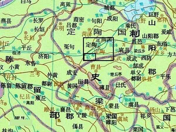 氾水是中国古代四渎之一的古济水的一条支流,在今天菏泽市牡丹区大黄
