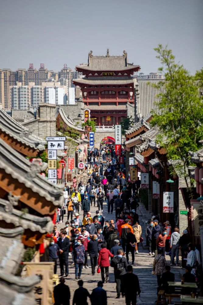 五一带你逛忻州古城,实拍五一小长假首日的忻州古城!_腾讯新闻