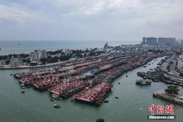 南海進入伏季休漁期廣西北海千帆歸港