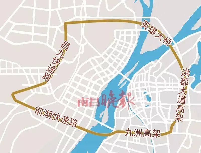 南昌城市三环渐行渐近看看你家属于哪一环