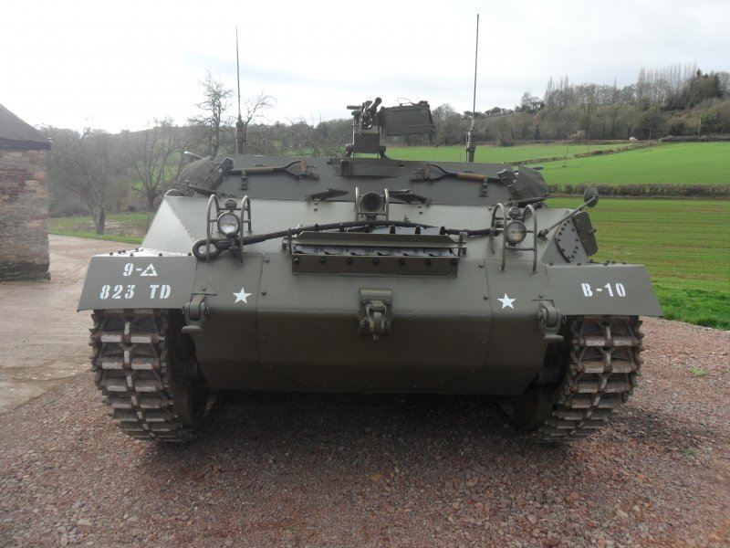 二战美国m39多用途装甲车,用坦克歼击车改装,曾与我志愿军交手_腾讯