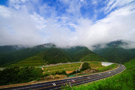 串联秀美山景的蓟州区最美天路