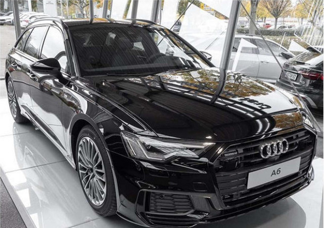 全新奥迪a6海外实拍