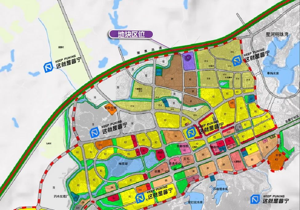 建设地点为揭阳市普宁市云落镇下埔寮村.