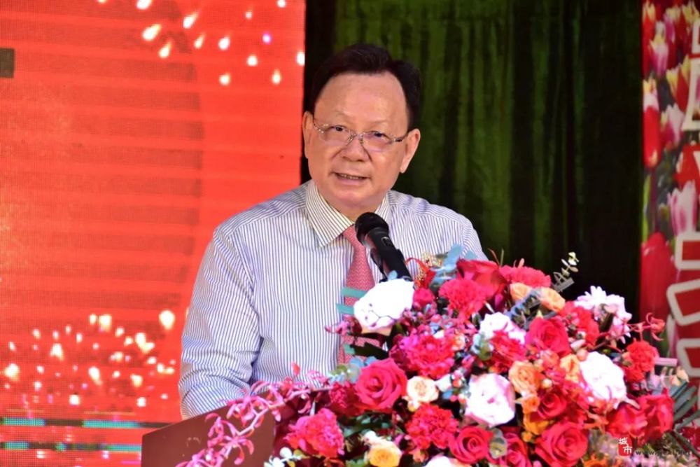 揭西张氏宗亲联谊总会张景新荣誉会长致辞揭西张氏宗亲联谊总会张双有