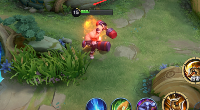 因为四级之前的程咬金,释放一技能和二技能都会扣血,虽然有着释放技能