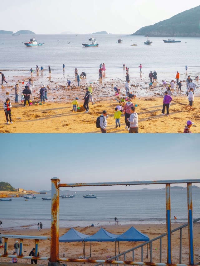 舟山旅行|嵊泗东海渔村沙滩|游玩攻略由于没有抢到去东极岛