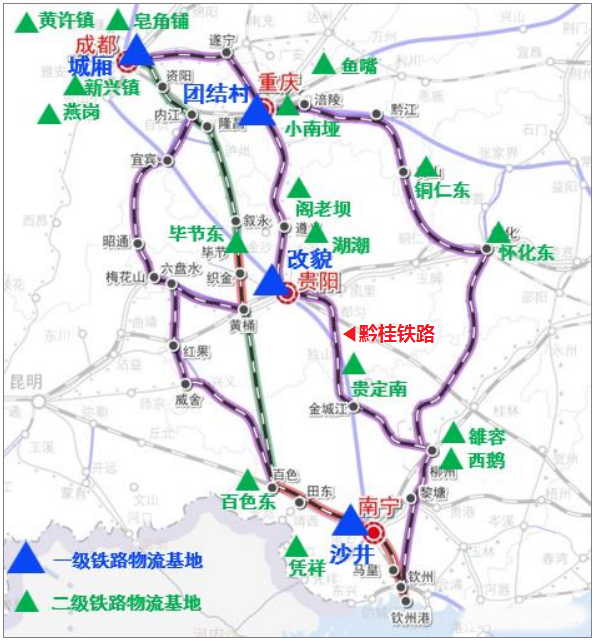 好消息西部陆海新通道黔桂铁路复线改造工程新进展
