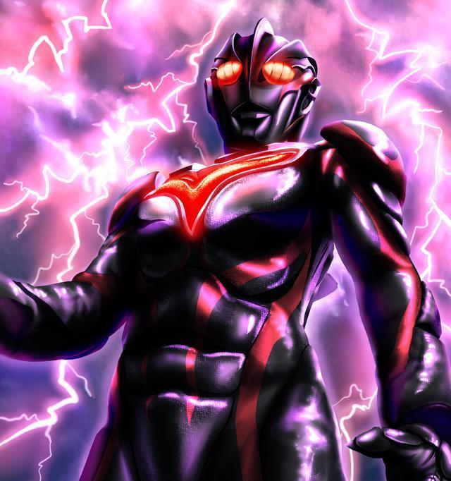 "奥特曼系列"中的黑暗魔神"黑暗扎基"的不同风格插画!