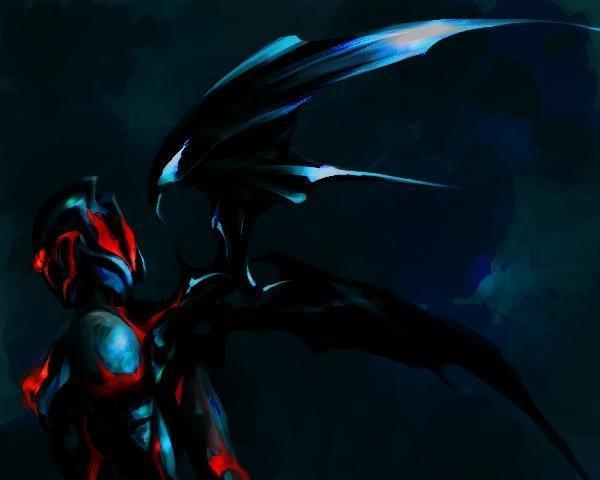 "奥特曼系列"中的黑暗魔神"黑暗扎基"的不同风格插画!_腾讯新闻