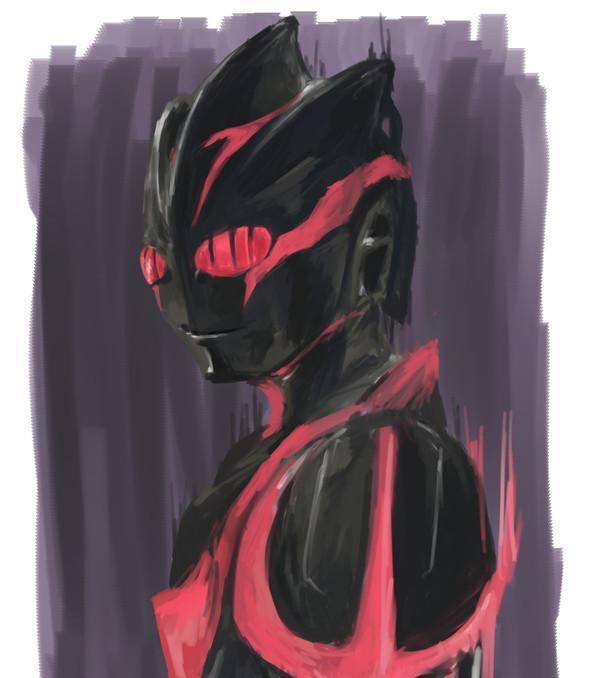 "奥特曼系列"中的黑暗魔神"黑暗扎基"的不同风格插画!