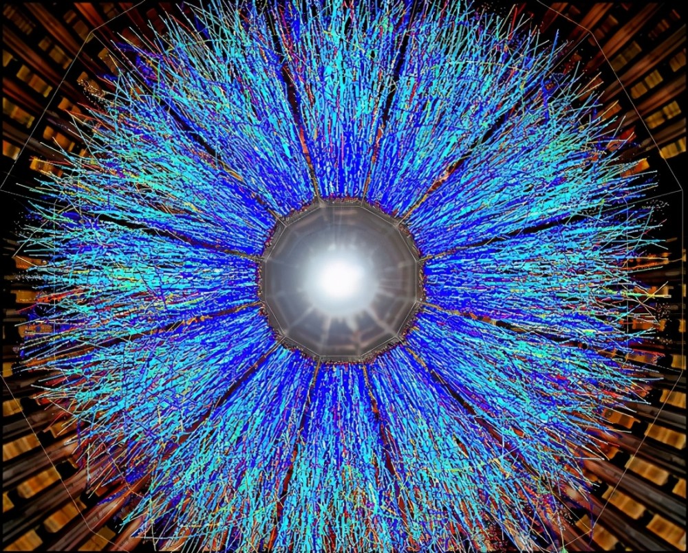 金离子碰撞产生夸克-胶子等离子体,一个典型的多体系统