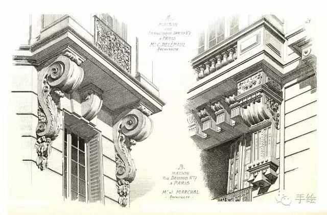 建築歐洲古典建築經典繪本這些細節美過目難忘