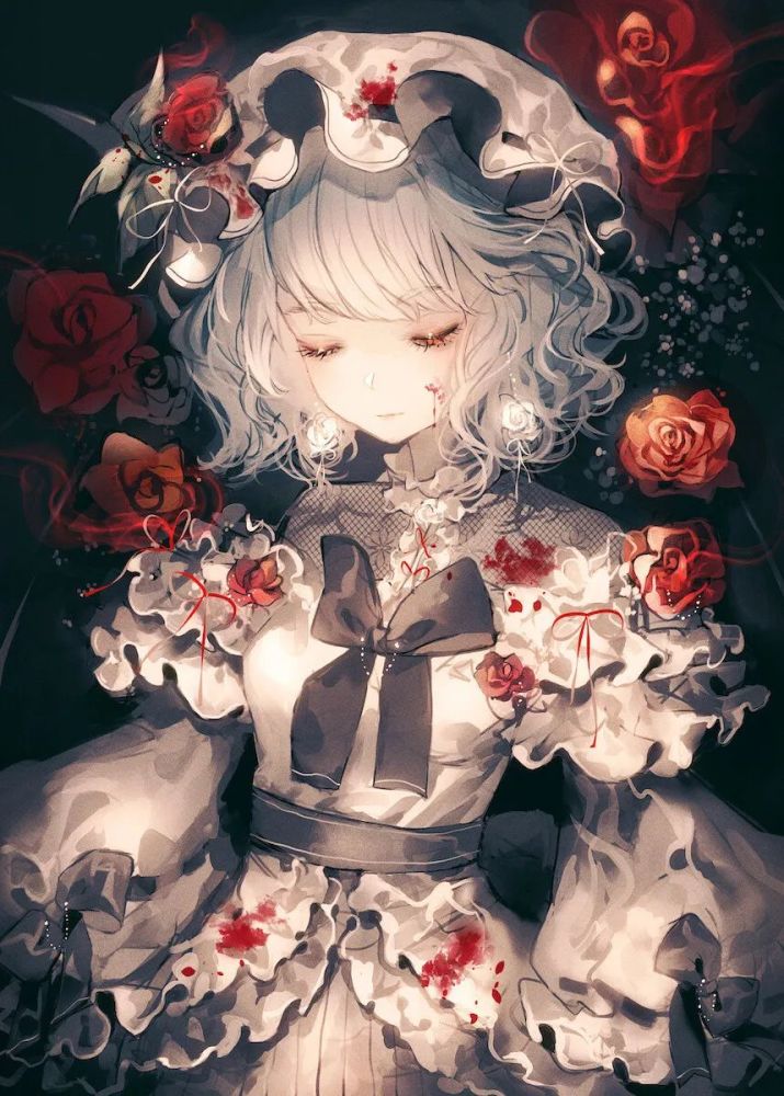 微信头像暗黑系动漫头像壁纸华丽唯美全都收了