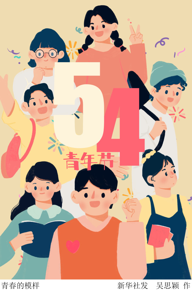 (图表·插画)【五四青年节】青春的模样_腾讯新闻